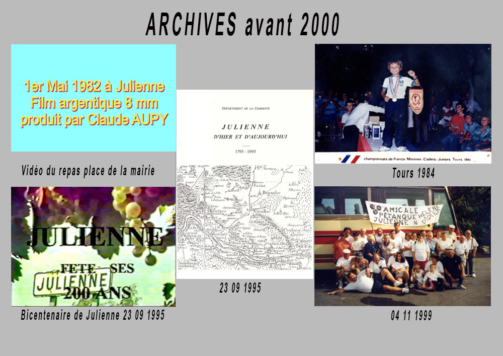 Archives 2000 et antérieures