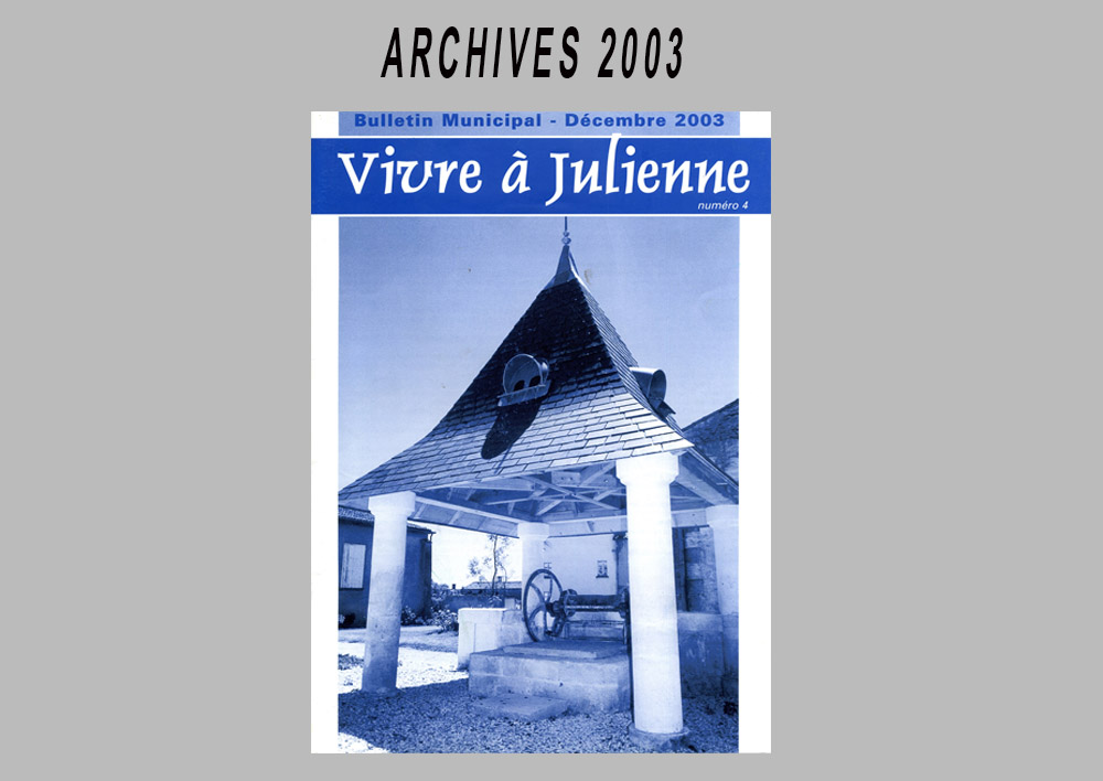 Archives 2003