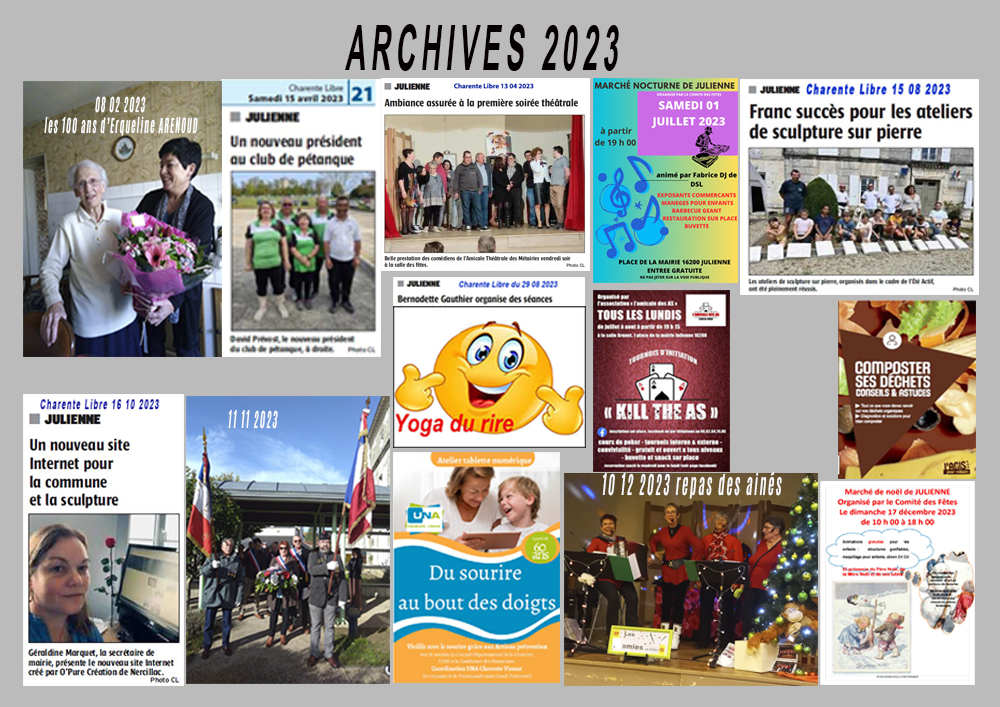 Archives 2023