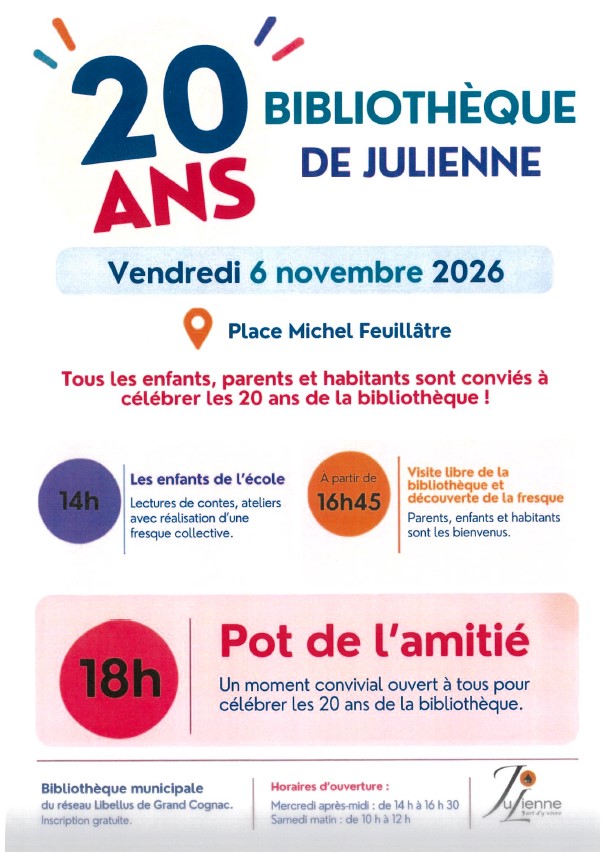20 ans de la Bibliothèque
